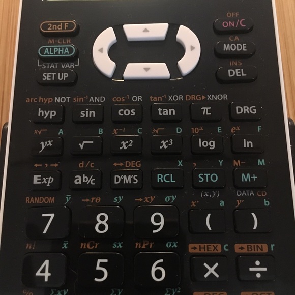 Sharp Advanced D A L EL-531XG Calculator - Picture 2 of 7